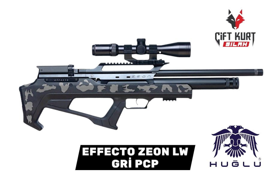 HUĞLU EFFECTO ZEON LW GRİ PCP HAVALI TÜFEK